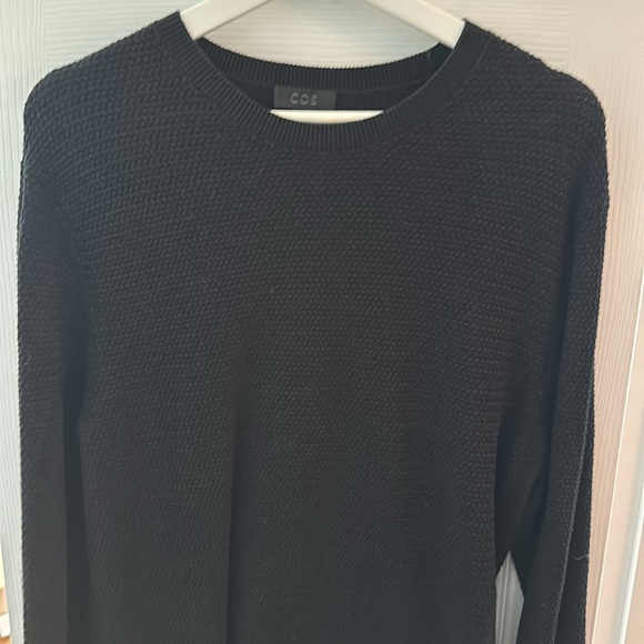 COS Men’s Large Black Knitwear Sweater - Picture 2 of 5